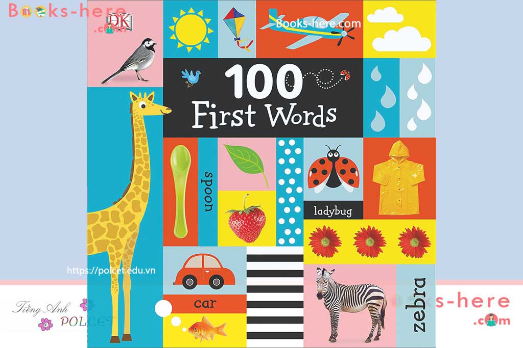 100 First Words Board book by Dawn Sirett (Author)